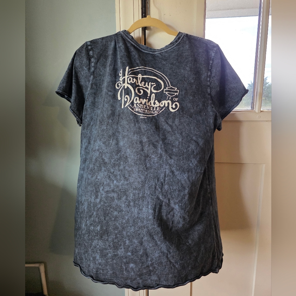 Harley-Davidson Blue Tee Size 2xl - Picture 2 of 2